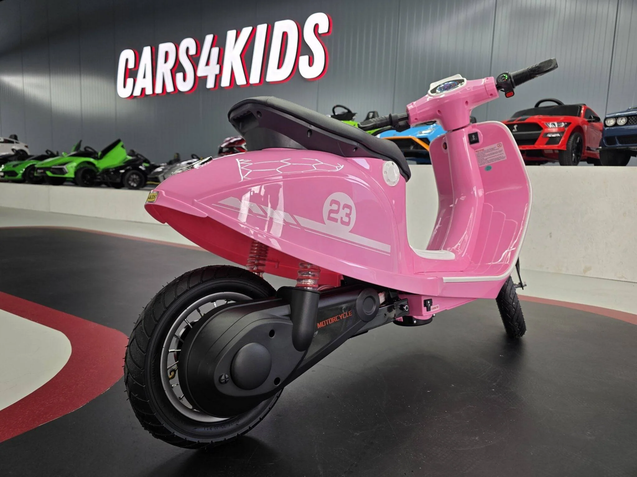 Moto Elettrica per Bambini 24 V – Rosa - Image 4