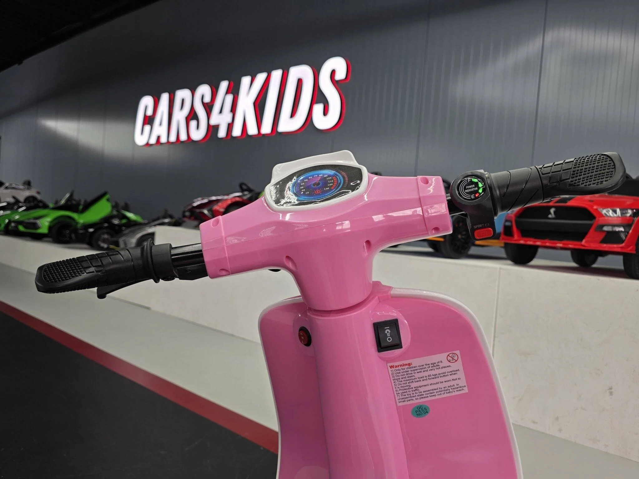 Moto Elettrica per Bambini 24 V – Rosa - Image 6