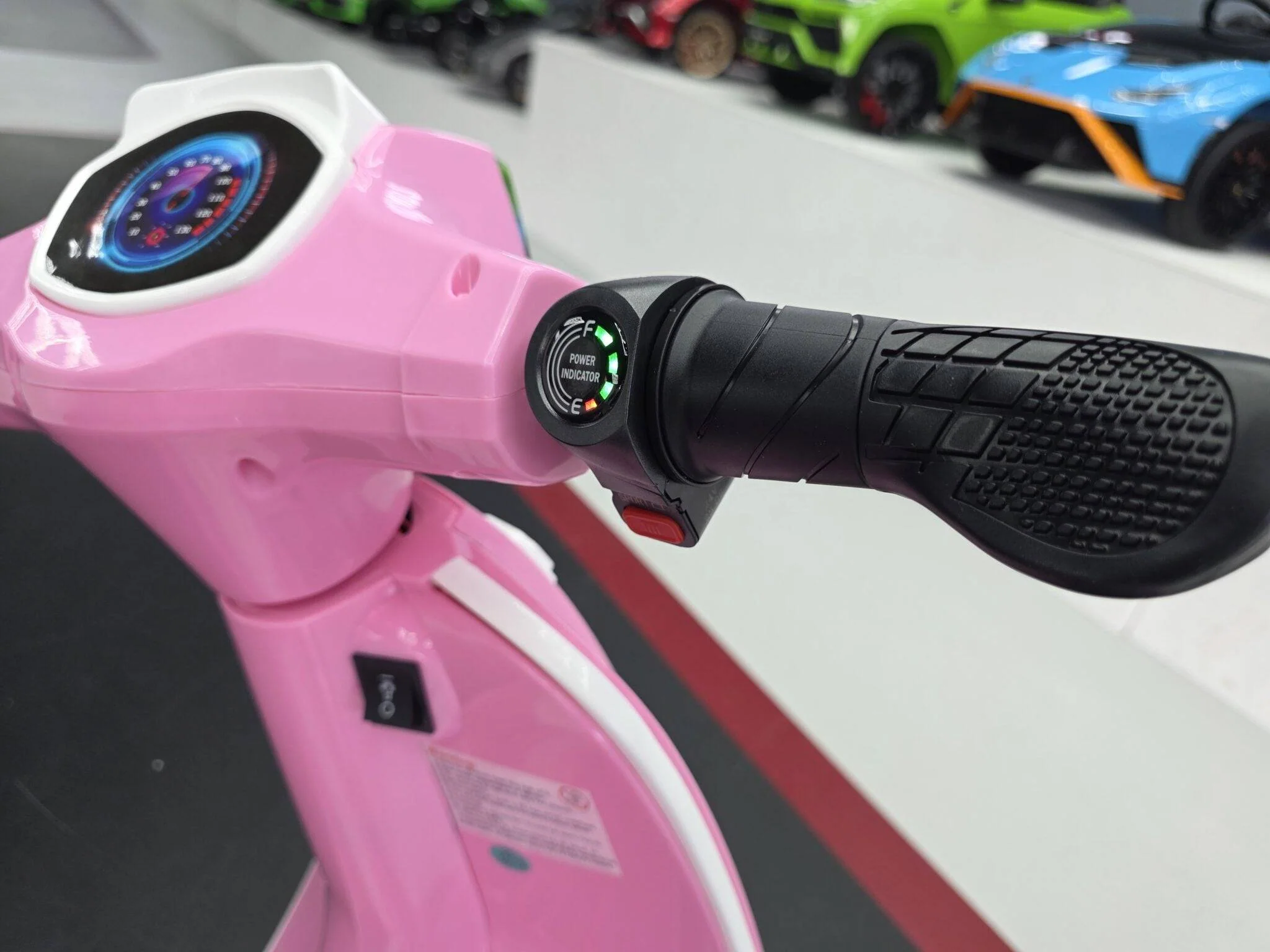 Moto Elettrica per Bambini 24 V – Rosa - Image 7