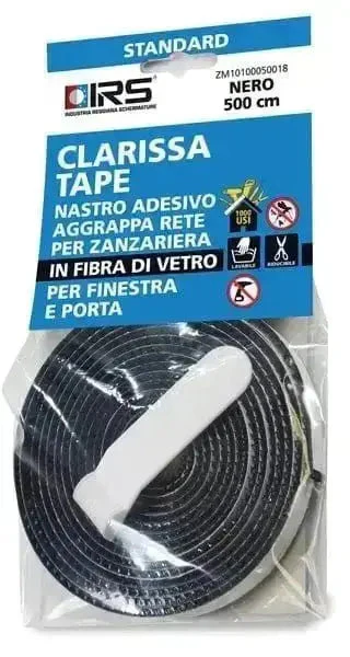 Clarissa tape 500cm nero blister