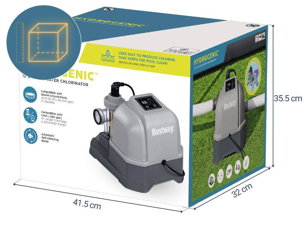 Clorinatore a Elettrolisi Flowclear Bestway - Depurazione Naturale Piscina - Image 2