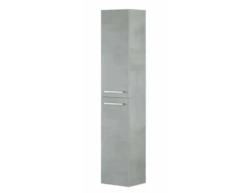 Colonna bagno sospesa in cemento 2 ante 30x25x150h - Image 5