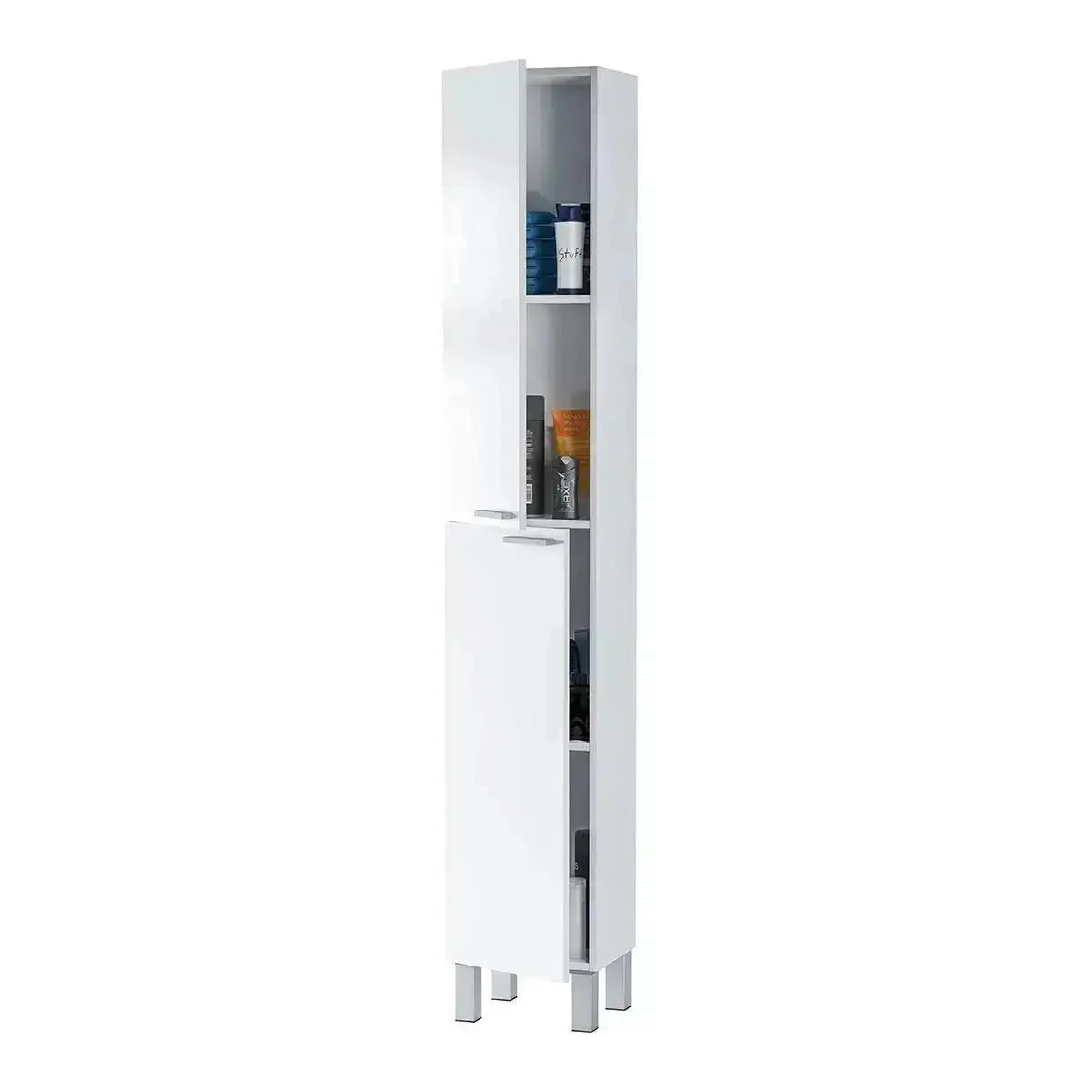 Colonna bagno sospesa 30x26x170h bianco in melanina