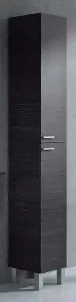 Colonna Bagno Grigio Cenere 2 Ante 30X25X182H