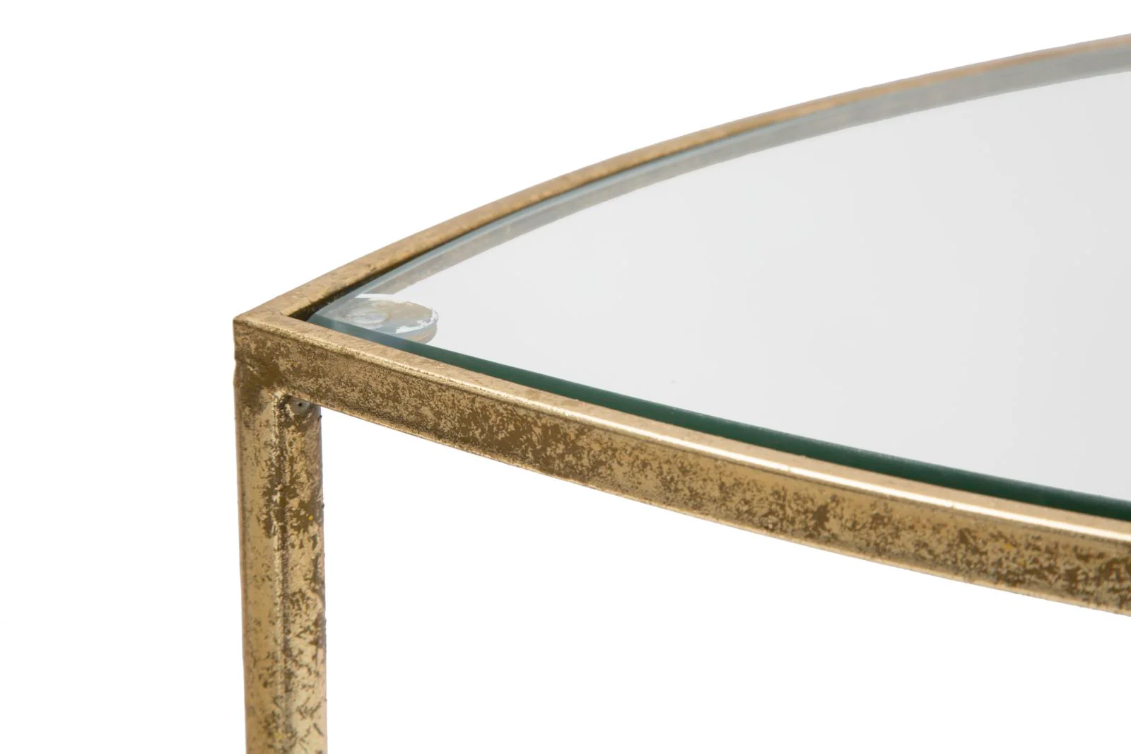 Comodino Triangolare Elegante con 2 Ripiani - Design Moderno 45x45x50 cm - Image 3