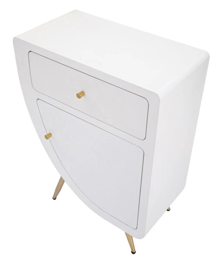 Comodino Alto Venus Design Retro cm 60x32x79 - Image 4