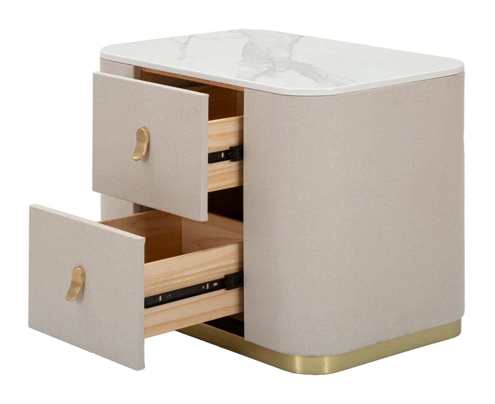 Comodino Eleganza 60x40x47 cm - Image 3
