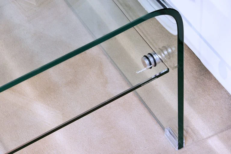 Tavolino Eta Trasparente 50x50x40 per Salotto Elegante - Image 2