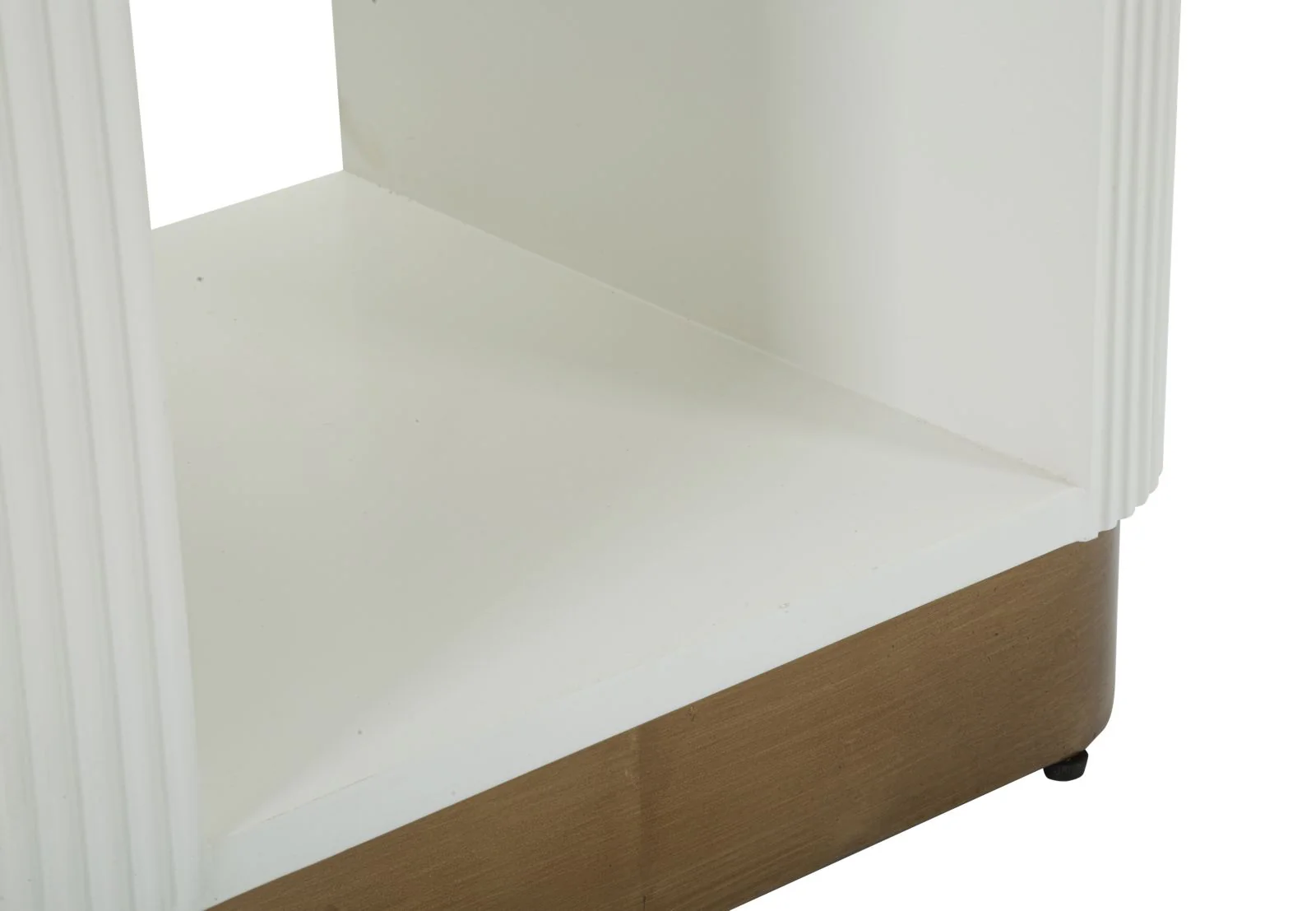 Comodino Tolosa in Legno Bianco e Marrone cm 48x40x62 - Image 8