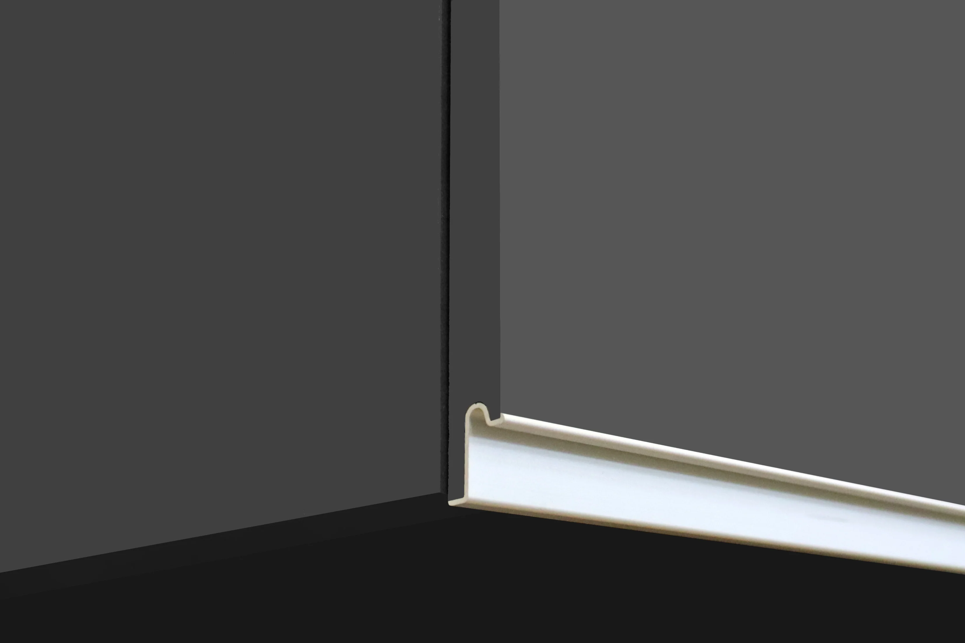 Cucina Lineare SOLE 256 cm - Antracite/Rovere Wotan, Top 35 mm - Image 6