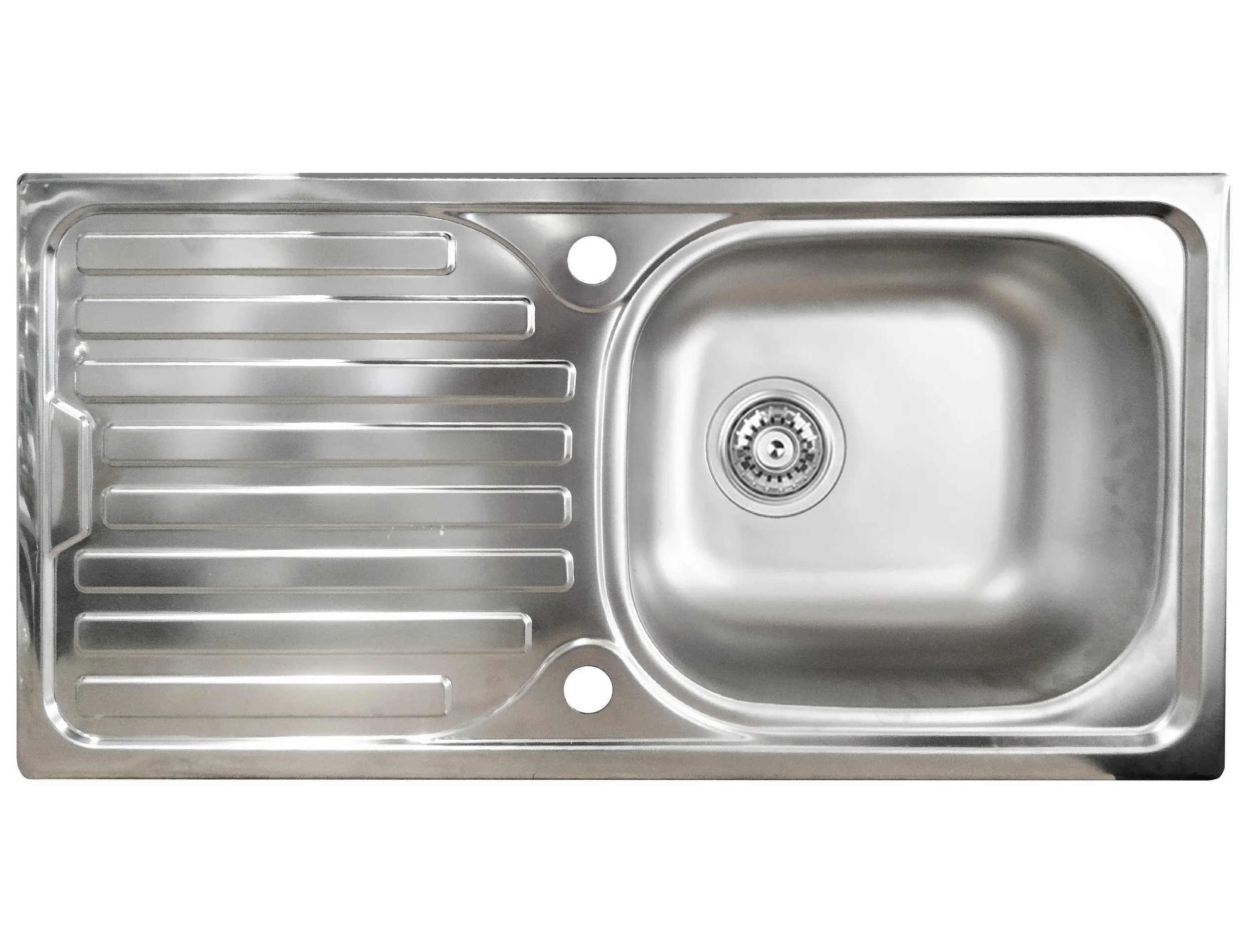 Cucina Lineare SOLE 256 cm - Bianco/Report, Top Elegante 35 mm - Image 11