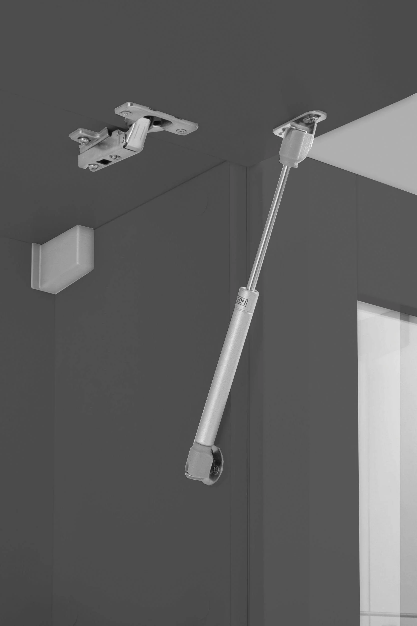 Cucina Lineare Moderna SOLE 256 cm – Antracite/Rovere, Soft Close, Made in Italy - Image 10