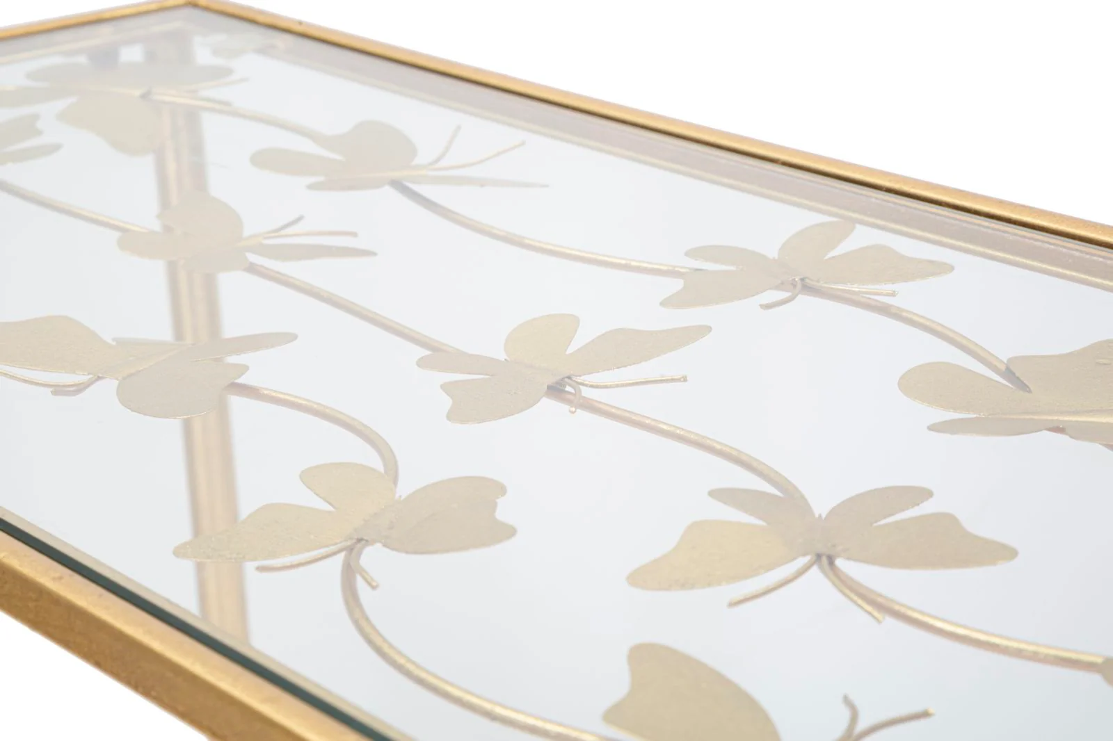 Console in Vetro con Farfalle 100x35x80 cm - Image 4