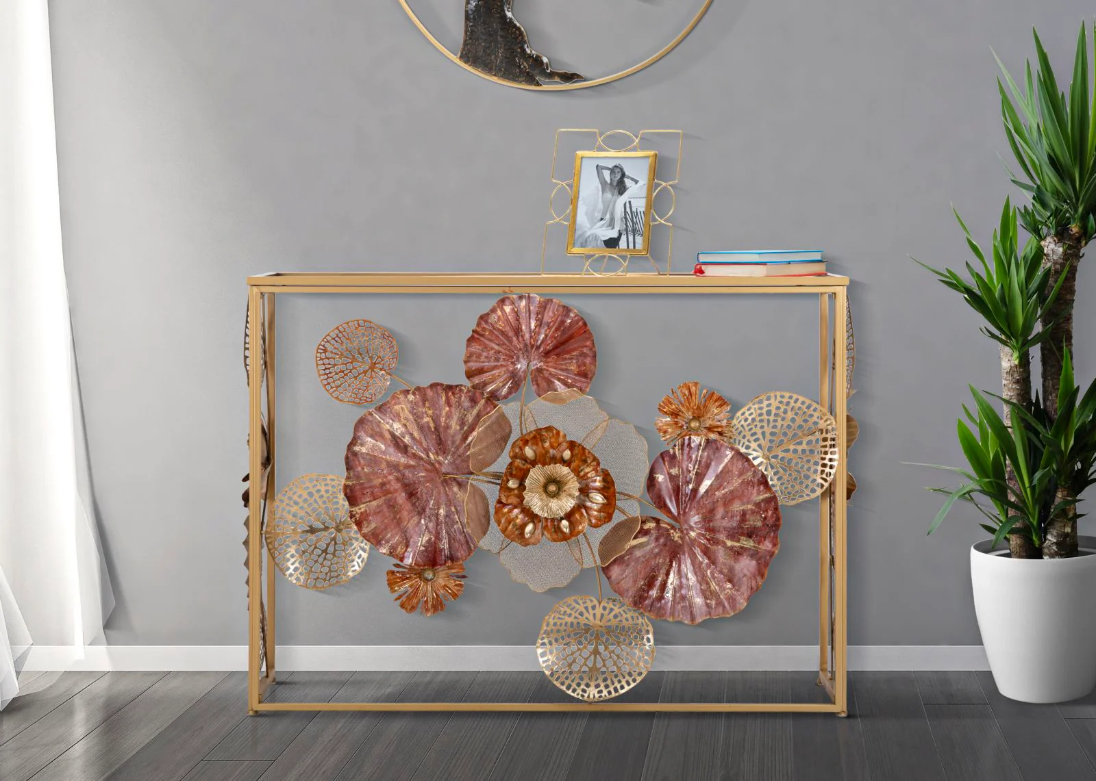 Console Glamour Rossa 114x41,5x80 cm - Image 7