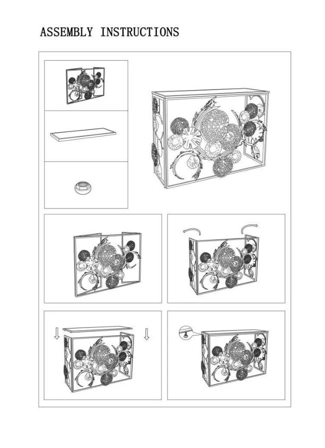 Console Glam Univers: Eleganza e Design Contemporaneo 114x40,5x80 cm - Image 10
