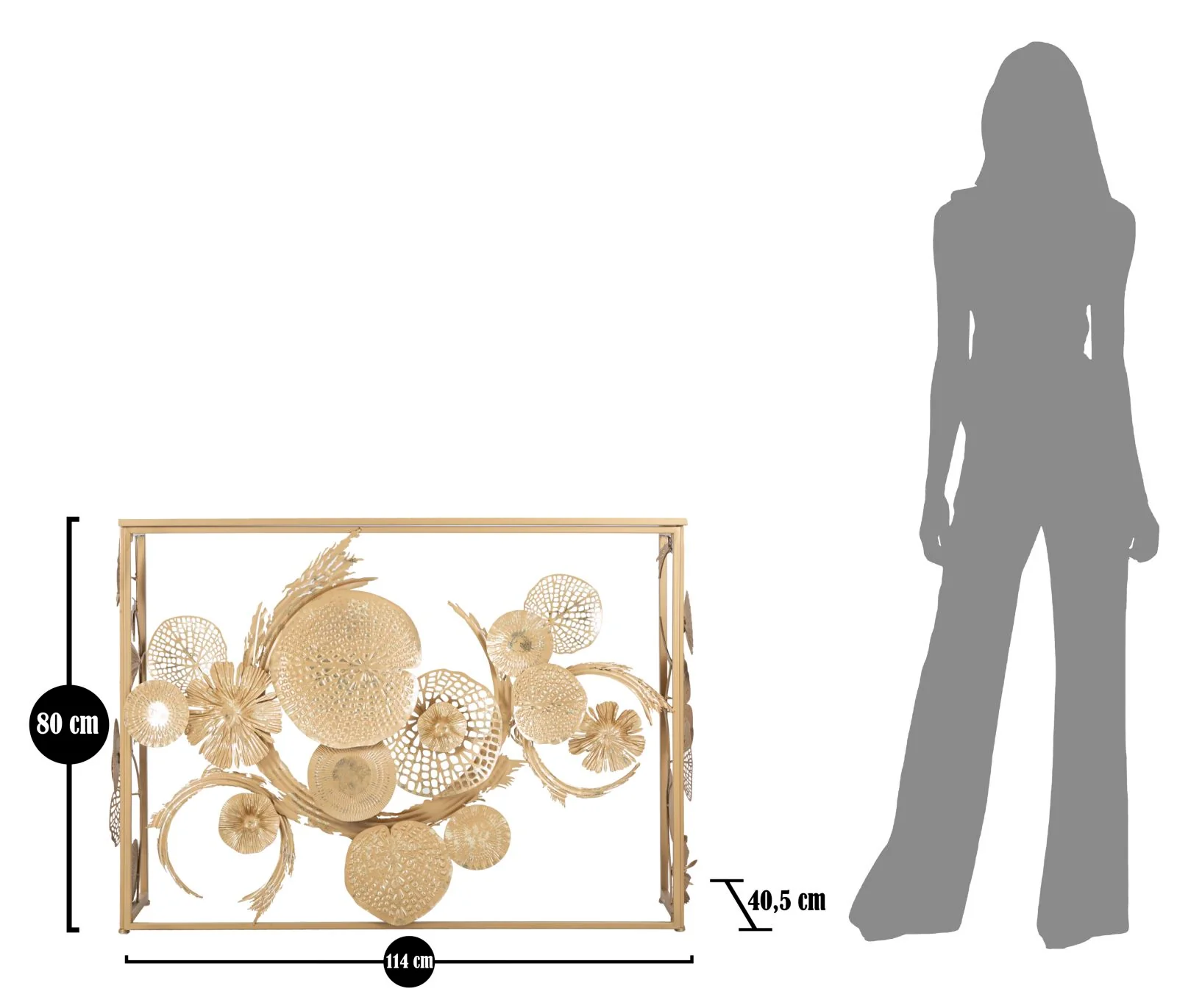 Console Glam Univers: Eleganza e Design Contemporaneo 114x40,5x80 cm - Image 9