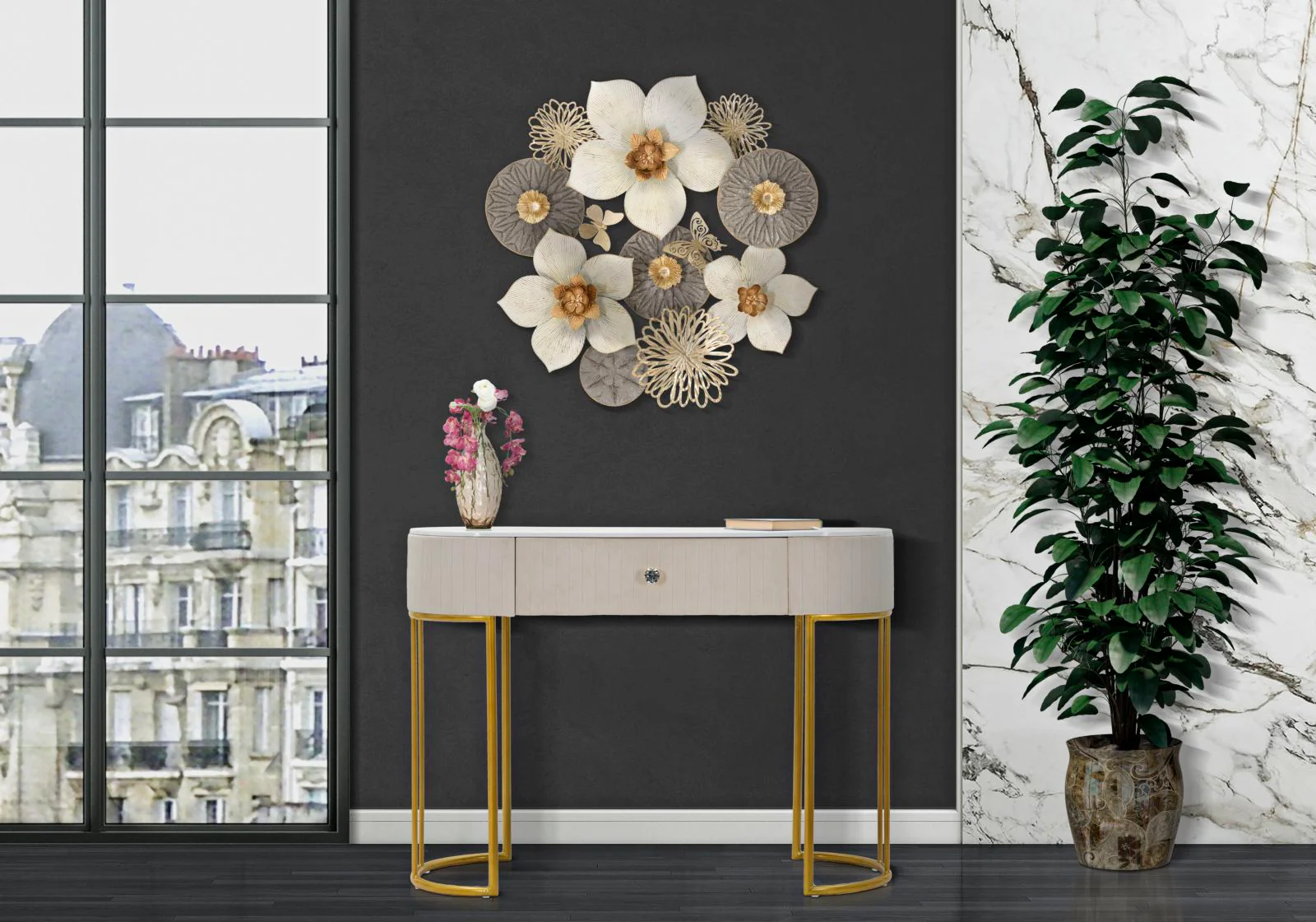 Console Montpellier Crema Elegante 100x40x75 - Image 7