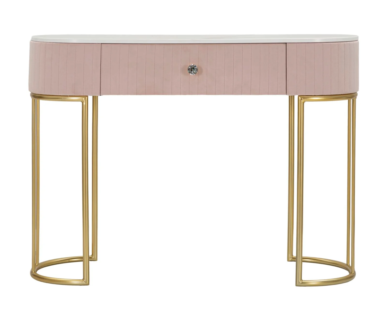 Console Elegante Montpellier Rosa 100x40x75 cm - Image 2