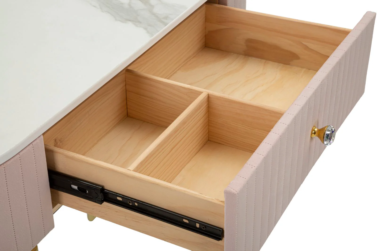 Console Elegante Montpellier Rosa 100x40x75 cm - Image 6
