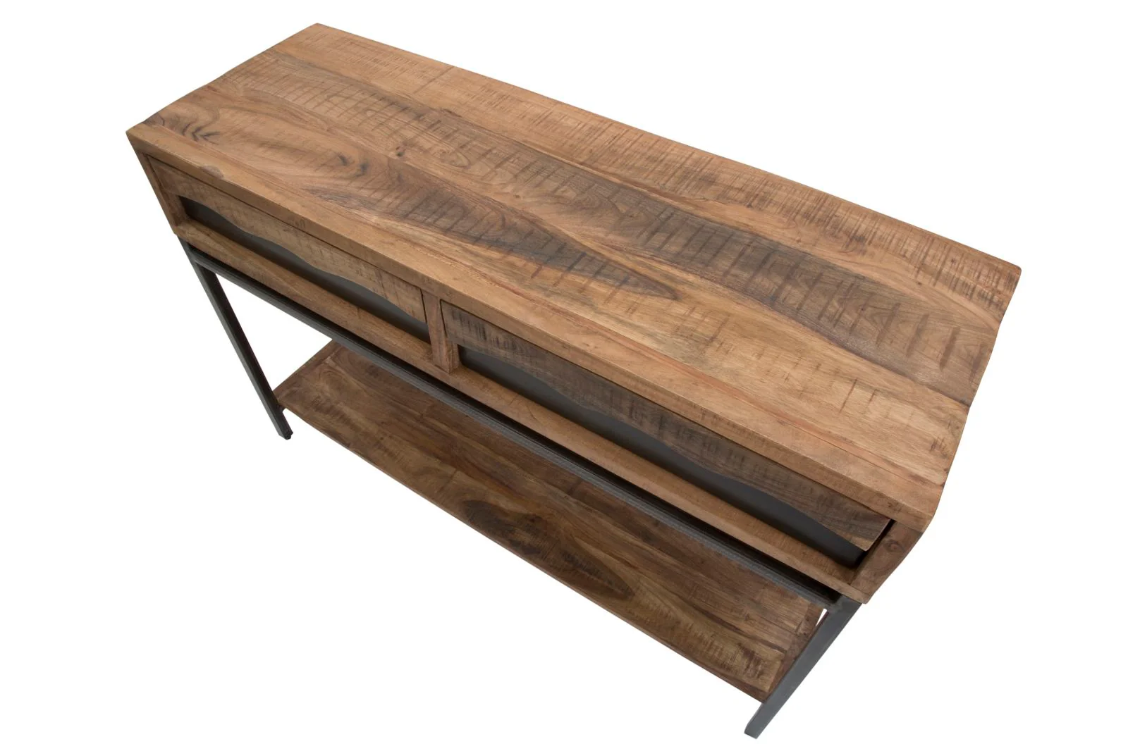 Console Yellowstone in Legno di Acacia Nilotica - Dimensioni 118x40x80 cm - Image 5