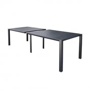 Consolle Antracite Struttura in Alluminio Verniciato 85 x 51,50/104/156/208/260 - Image 2