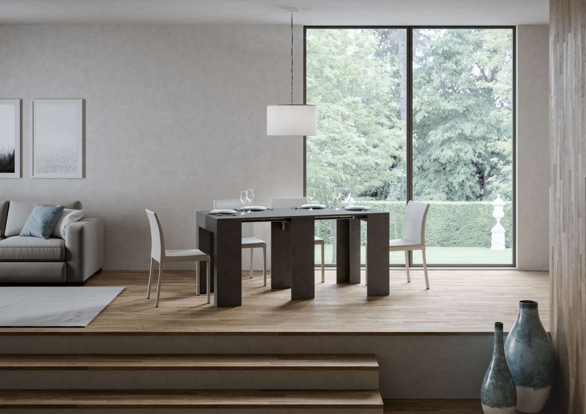 Consolle estensibile elegante 78x47/290 cm in vari colori - Image 11