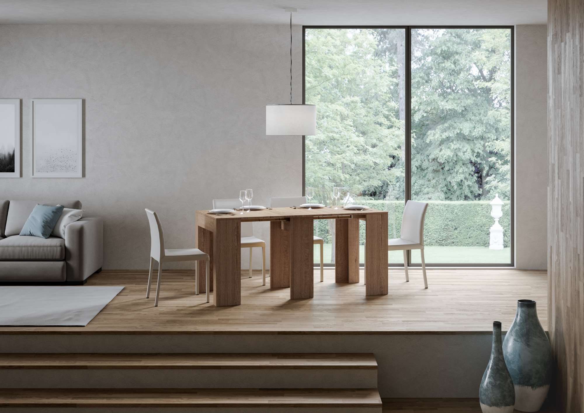 Consolle estensibile elegante 78x47/290 cm in vari colori - Image 13