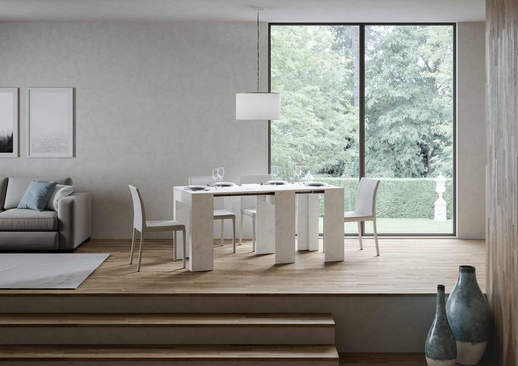 Consolle estensibile elegante 78x47/290 cm in vari colori - Image 8