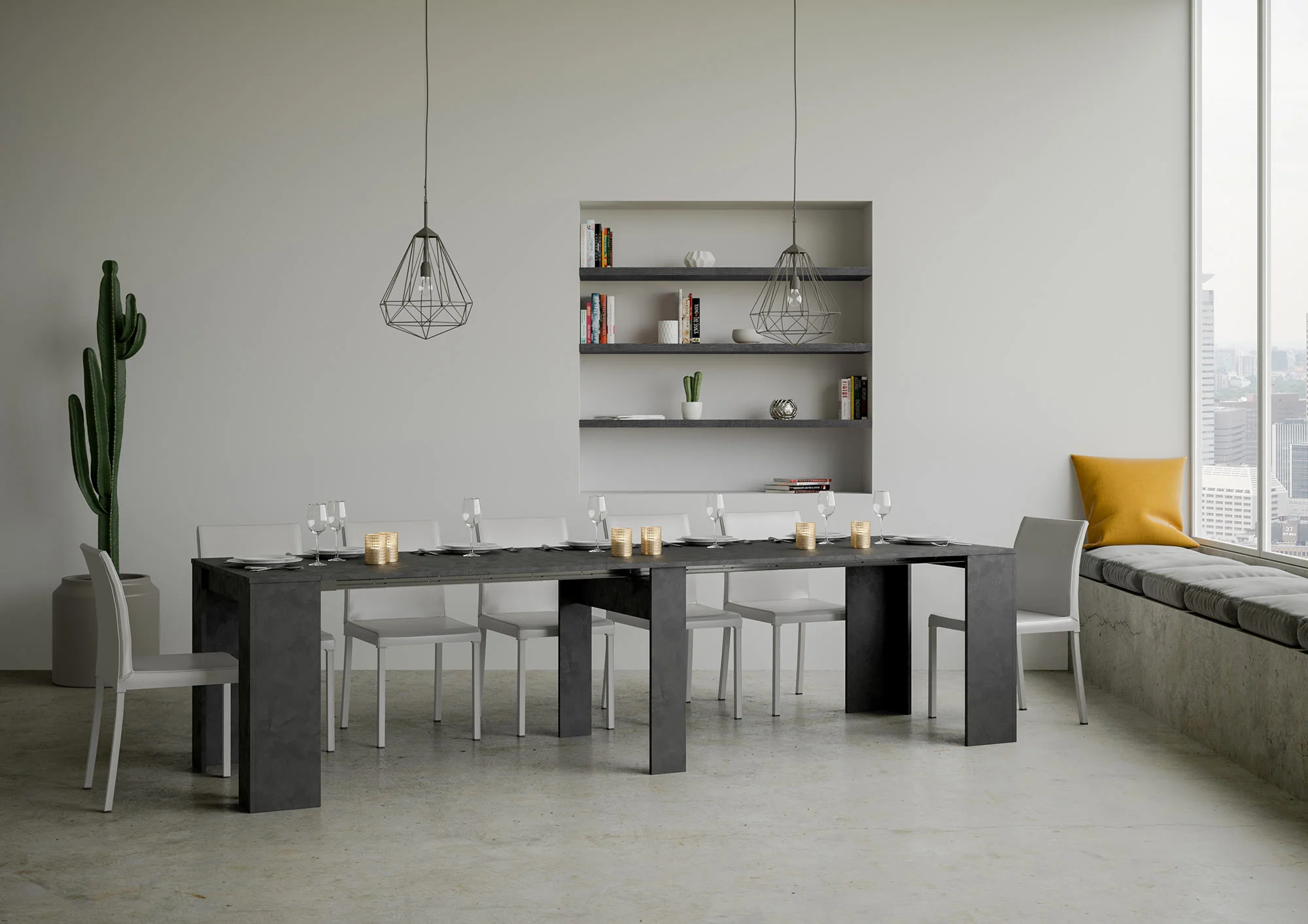 Consolle Estensibile Basic in Varie Dimensioni - Image 17