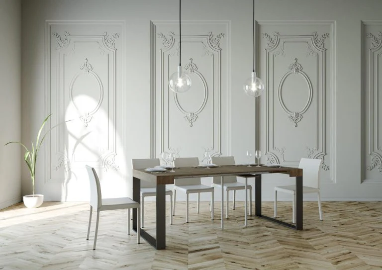 Consolle Estensibile Elettra Premium Antracite con Struttura Robusta e Elegante - Image 14