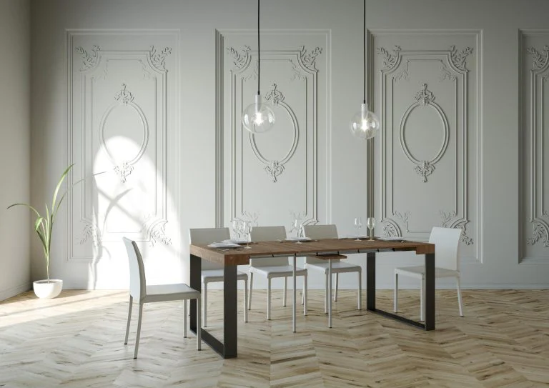 Consolle Estensibile Elettra Premium Antracite con Struttura Robusta e Elegante - Image 15