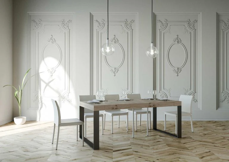 Consolle Estensibile Elettra Premium Antracite con Struttura Robusta e Elegante - Image 17