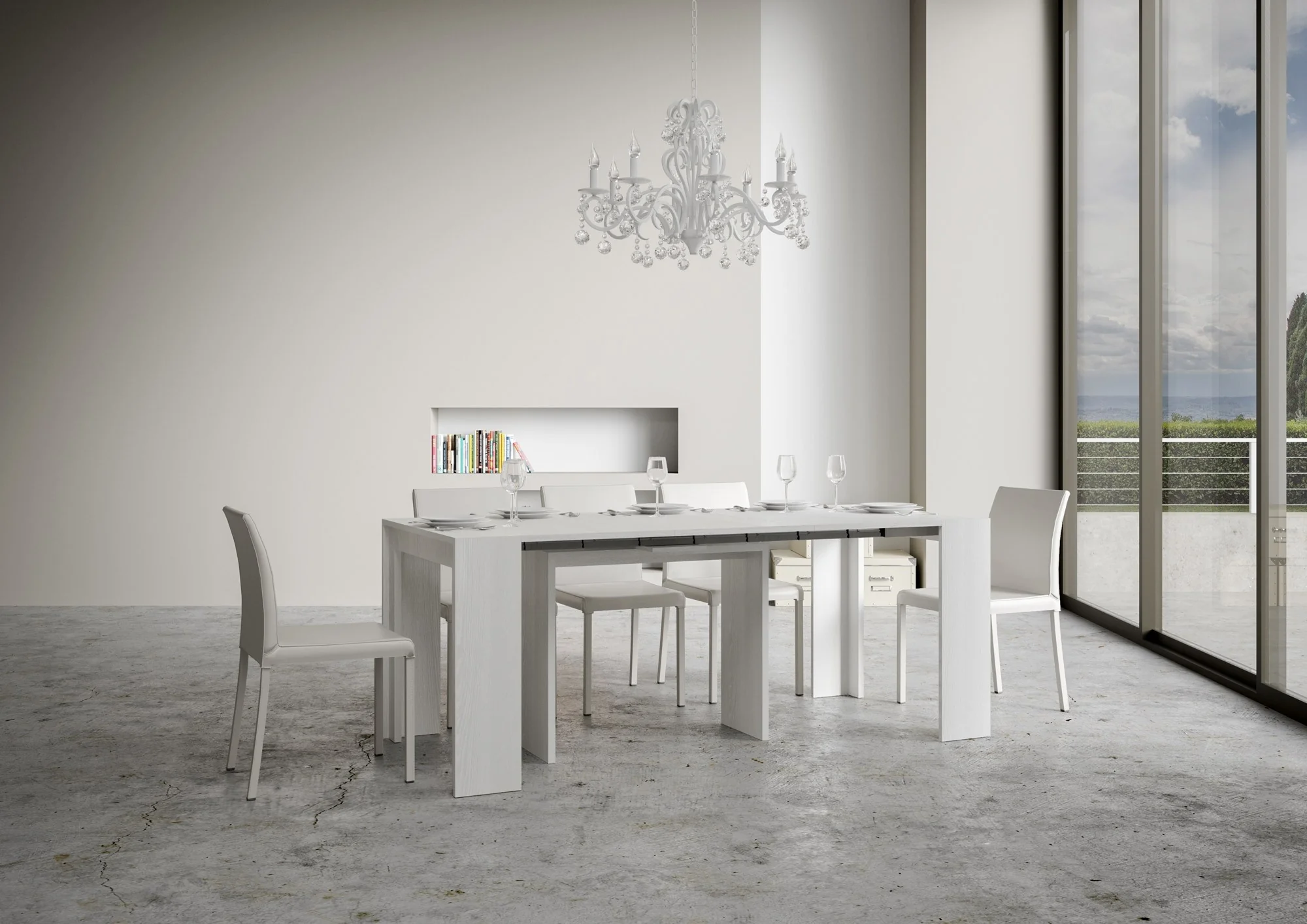 Consolle Allungabile Elegante Mia con Varie Dimensioni - Image 5