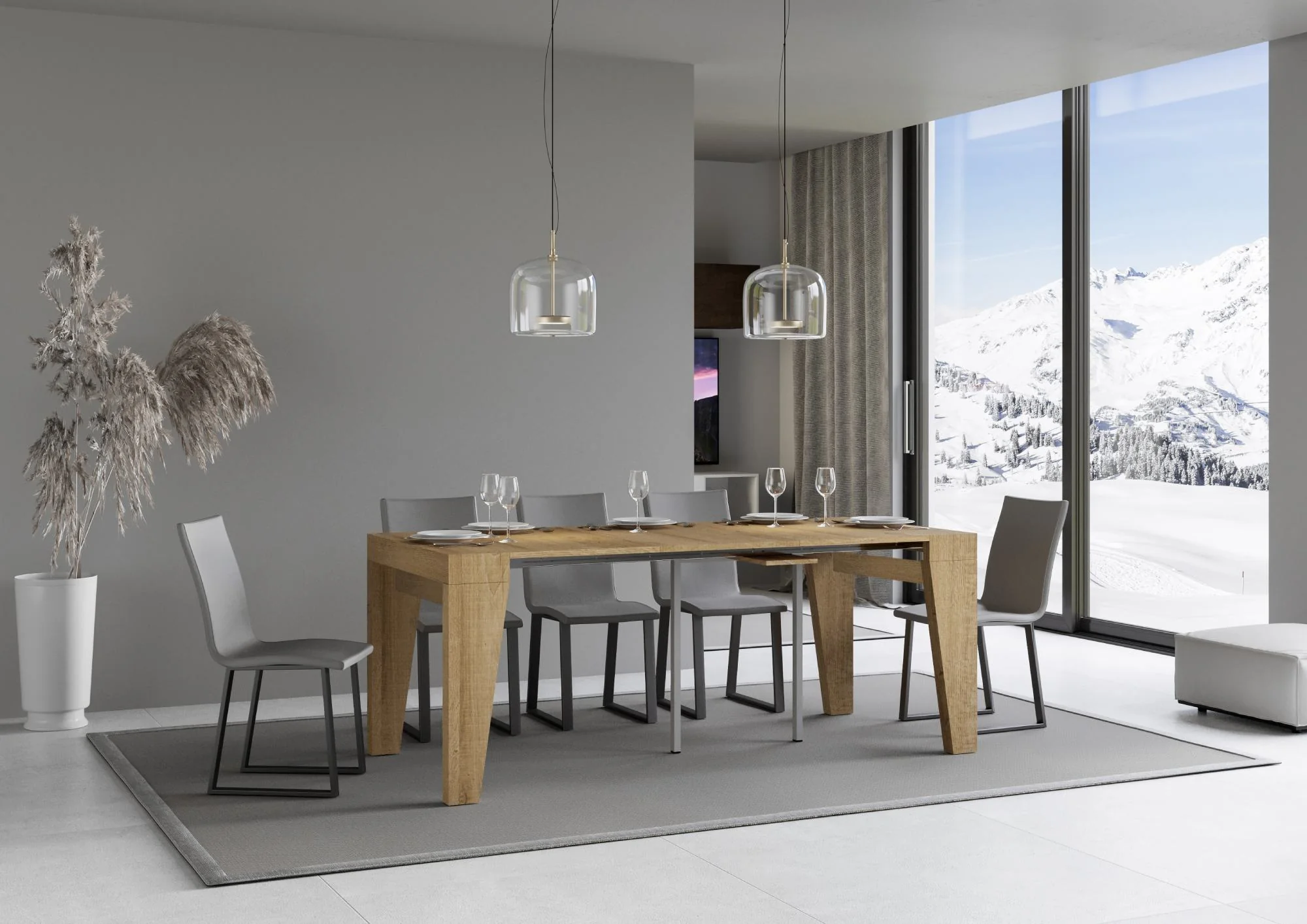 Consolle Naxy Estensibile in Diverse Dimensioni - Image 11