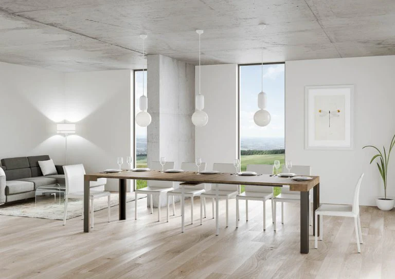 Consolle Allungabile Design Antracite - Image 8