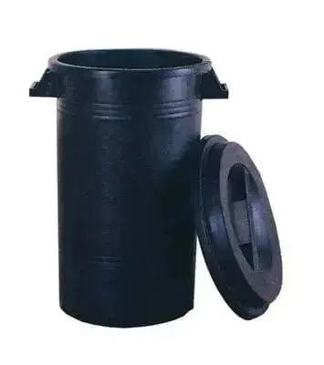 Contenitore con coperchio 75 litri nero