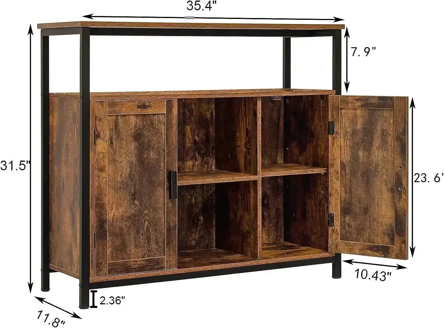 Contromobile industrial cm. 120x35x80h - Image 3