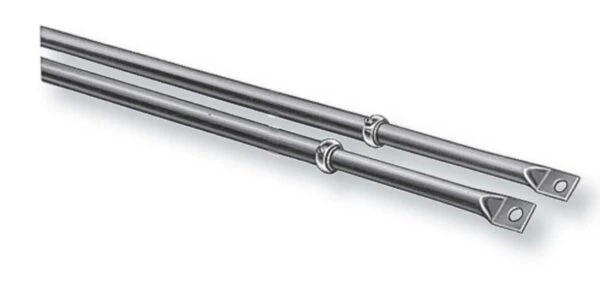 Coppia aste dritte per serrature Serie 520 415/900