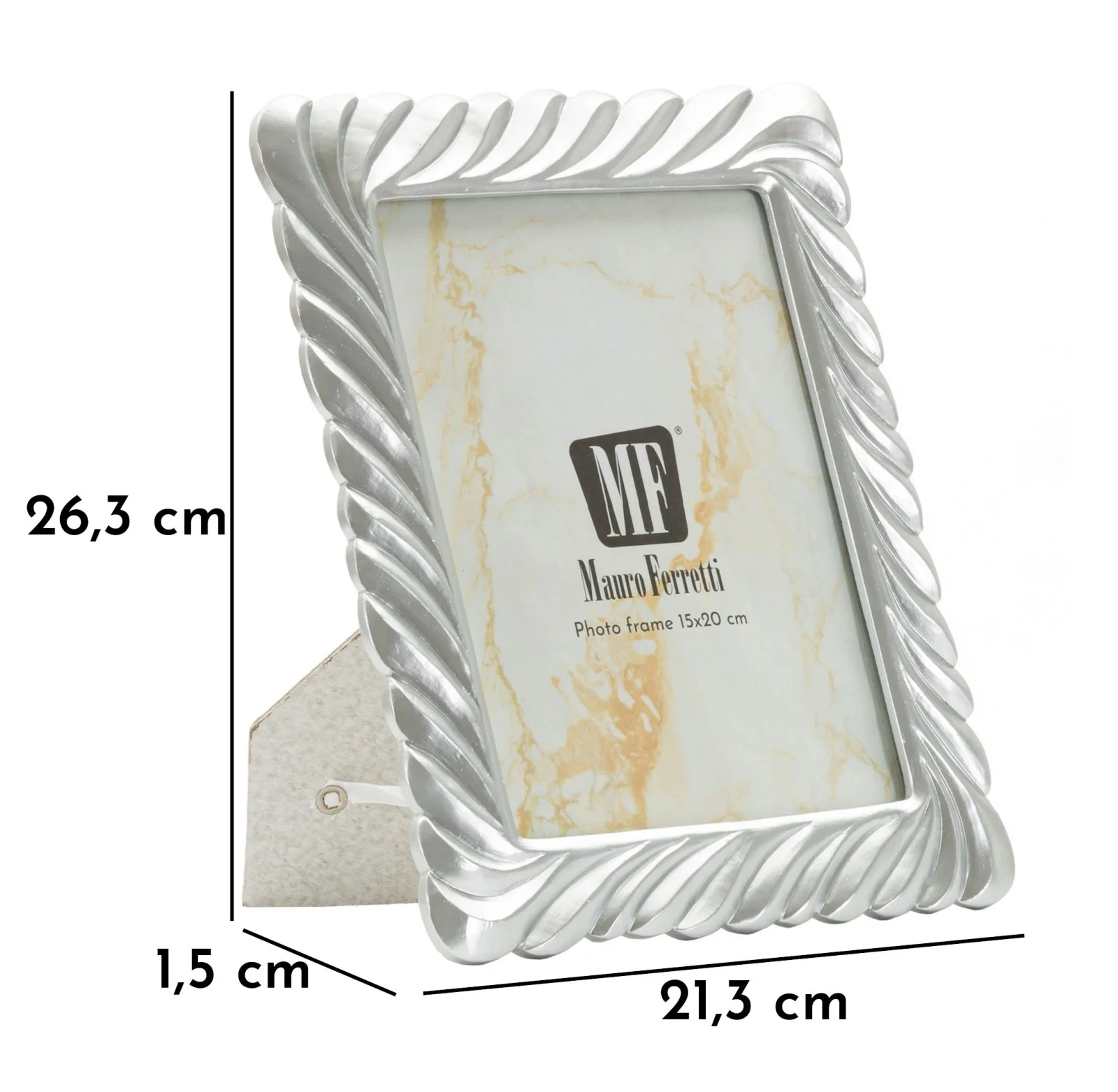 Cornice Carvy Cm 21,3X1,5X26,3 Misura Interna Cm 15X20 - Image 6
