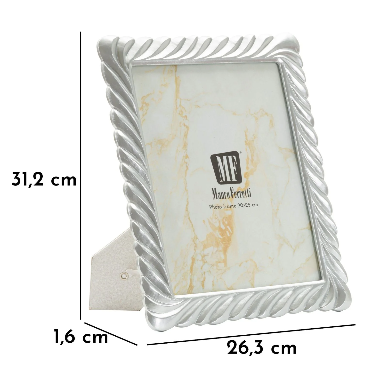 Cornice Carvy Cm 26,3X1,6X31,2 Misura Interna Cm 20X25 - Image 6