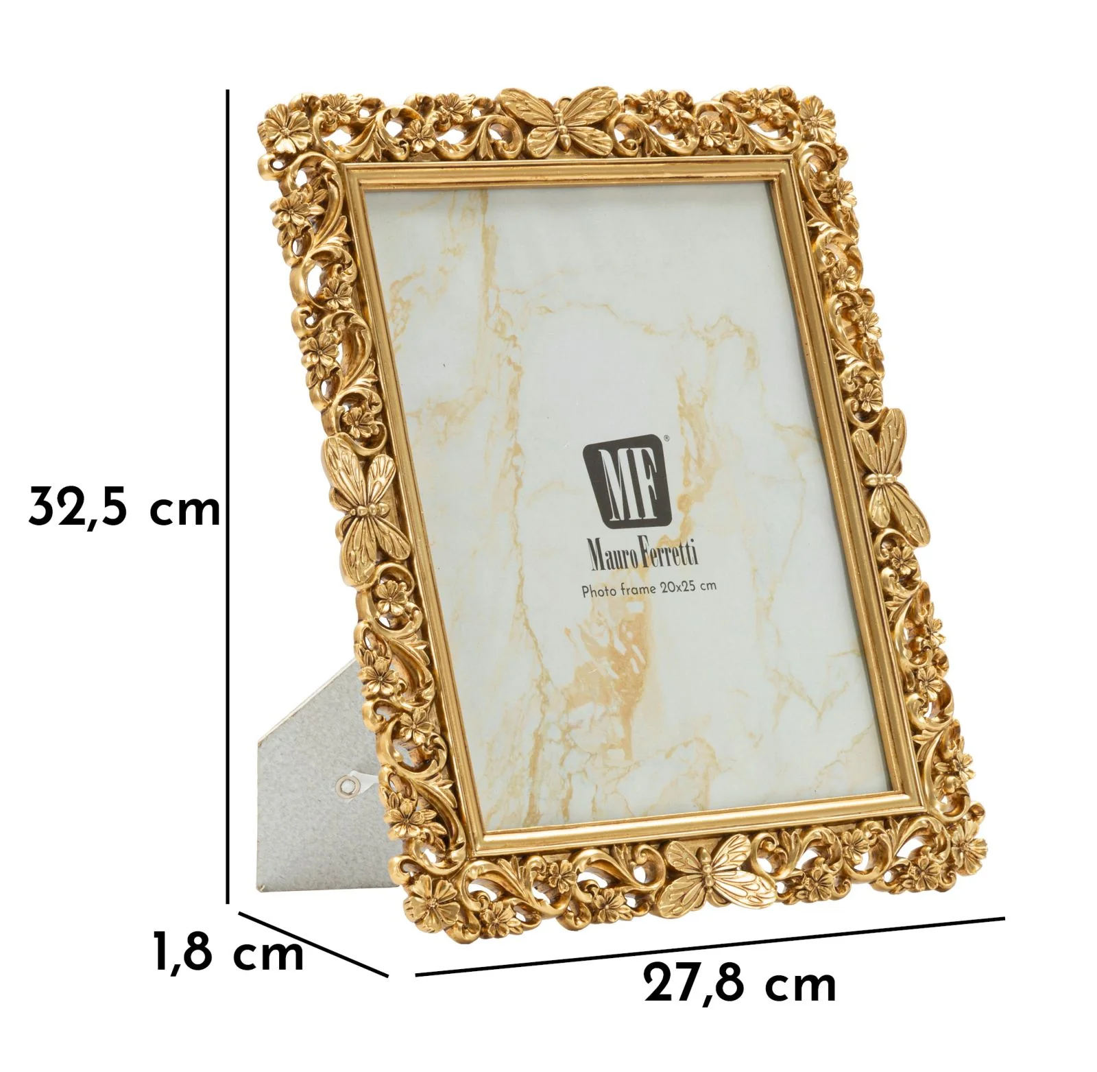 Cornice Classical Cm 27,8X1,8X32,5 Misura Interna Cm 20X25 - Image 6