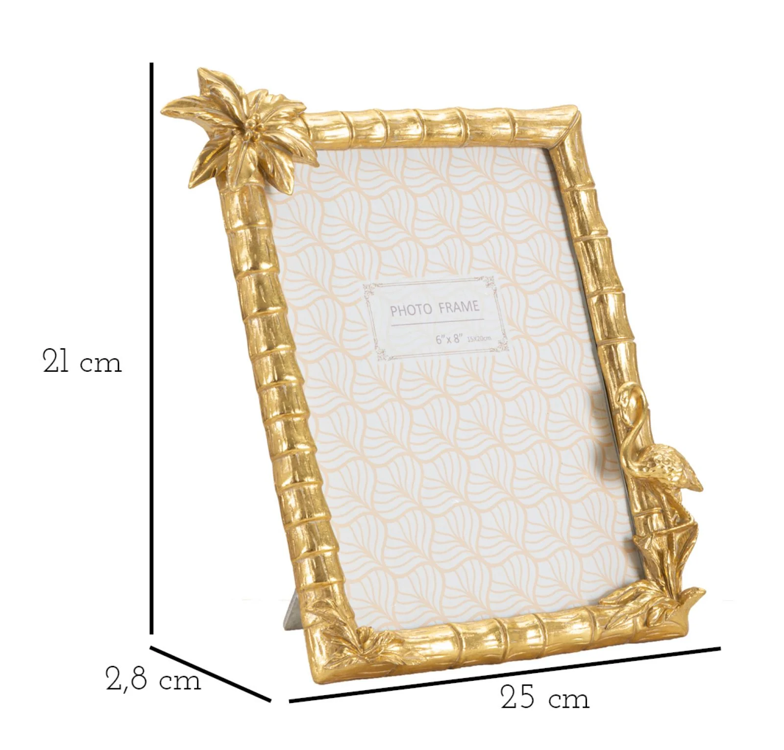 Cornice decorativa Flamingo cm 25x2,8x21 (misura interna cm 15x20) - Image 6