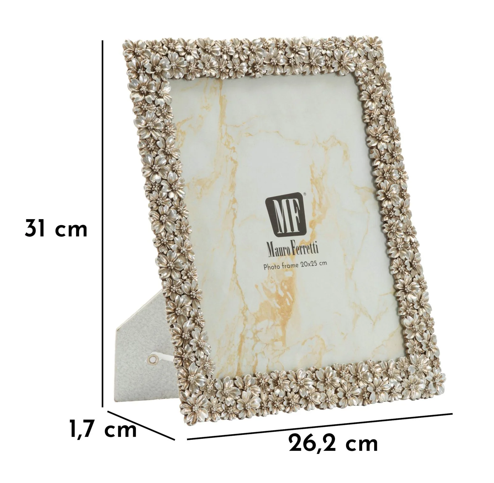 Cornice Flowy Cm 26,2X1,7X31 Misura Interna Cm 20X25 - Image 6