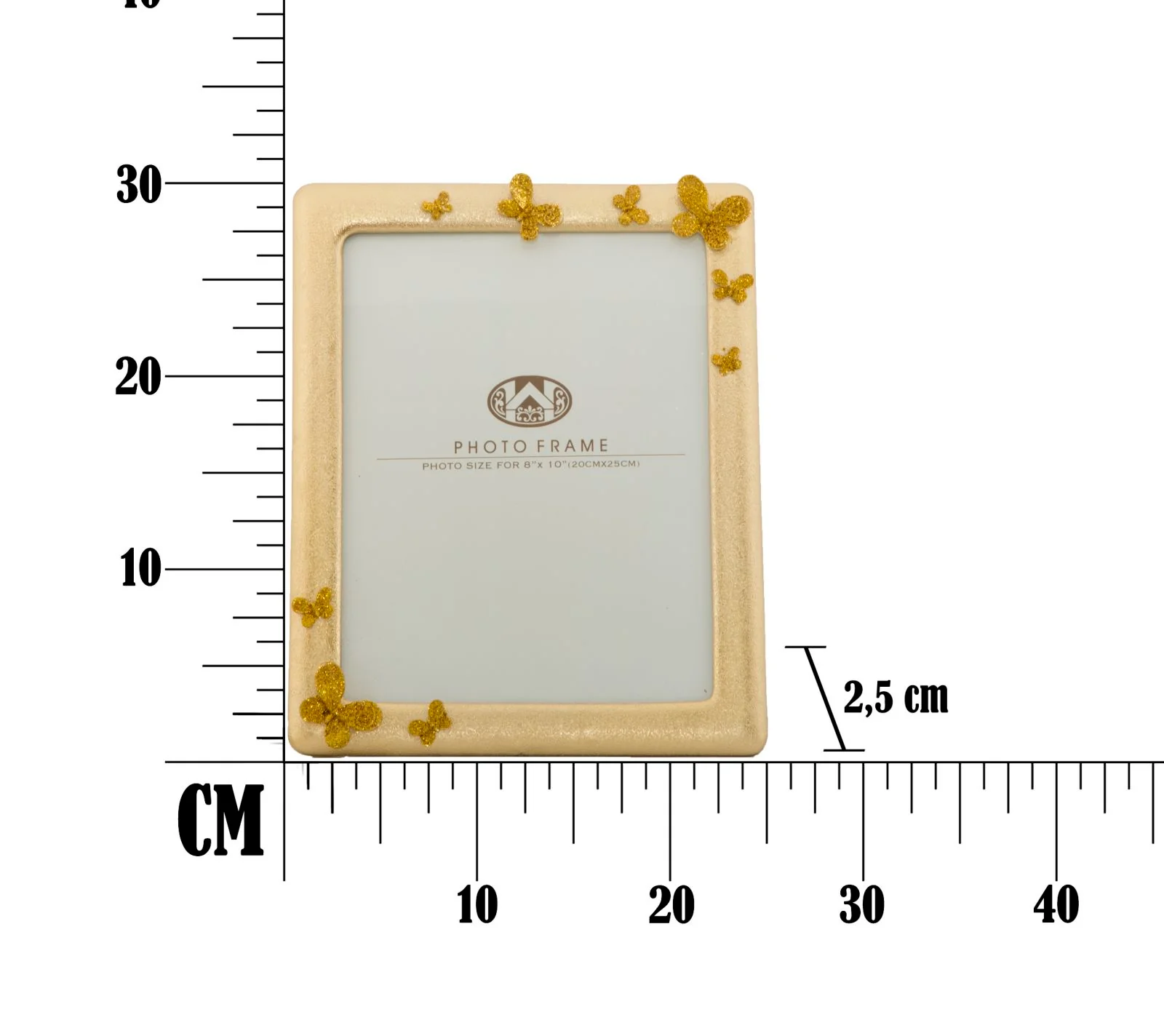 Cornice Glam Farfalla Elegante cm 25x2,5x30 - Image 3