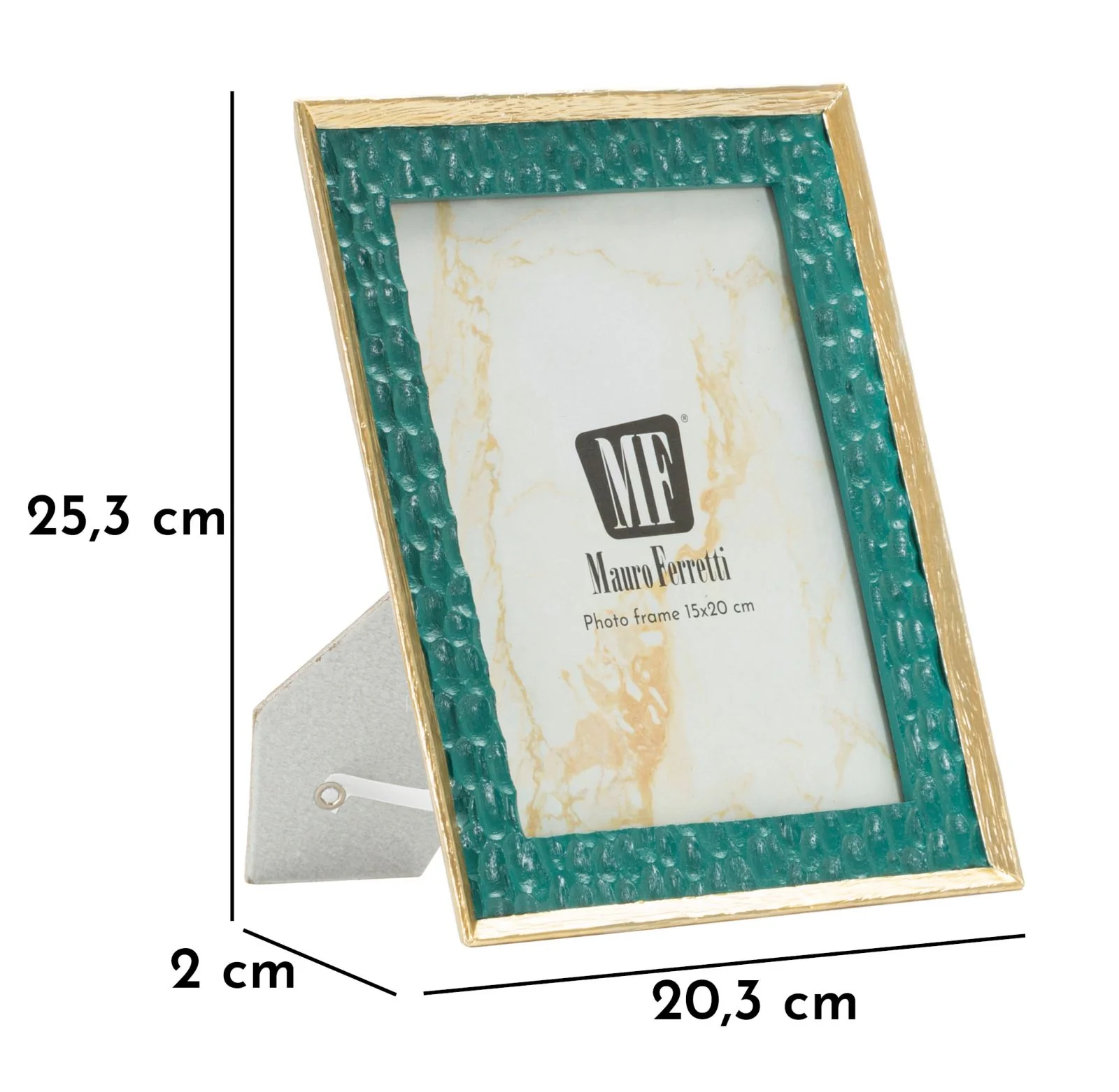 Cornice Grent Cm 20,3X2X25,3 Misura Interna Cm 15X20 Elegante - Image 6