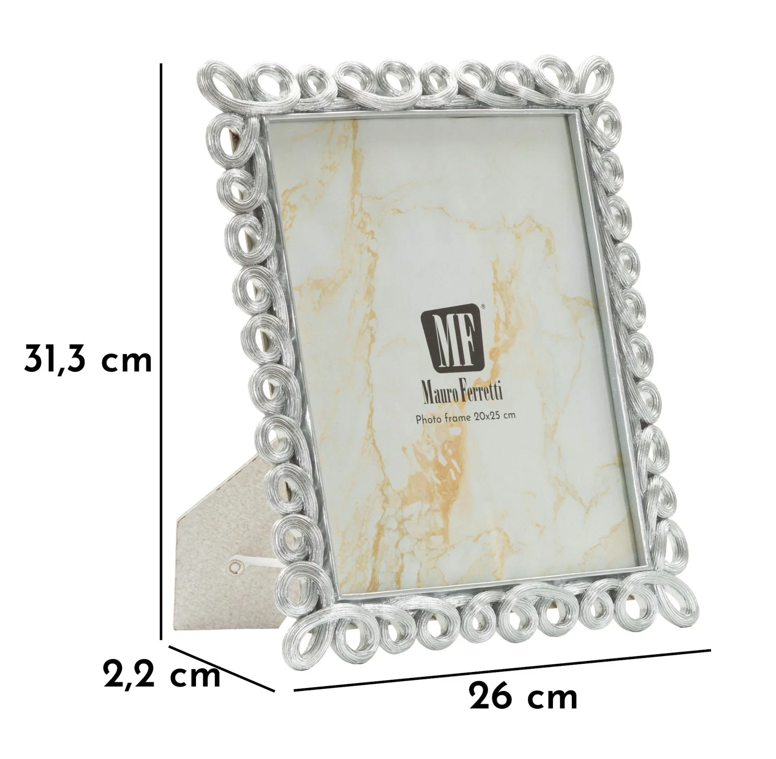 Cornice Hollow Cm 26X2,2X31,3 Misura Interna Cm 20X25 Elegante - Image 6