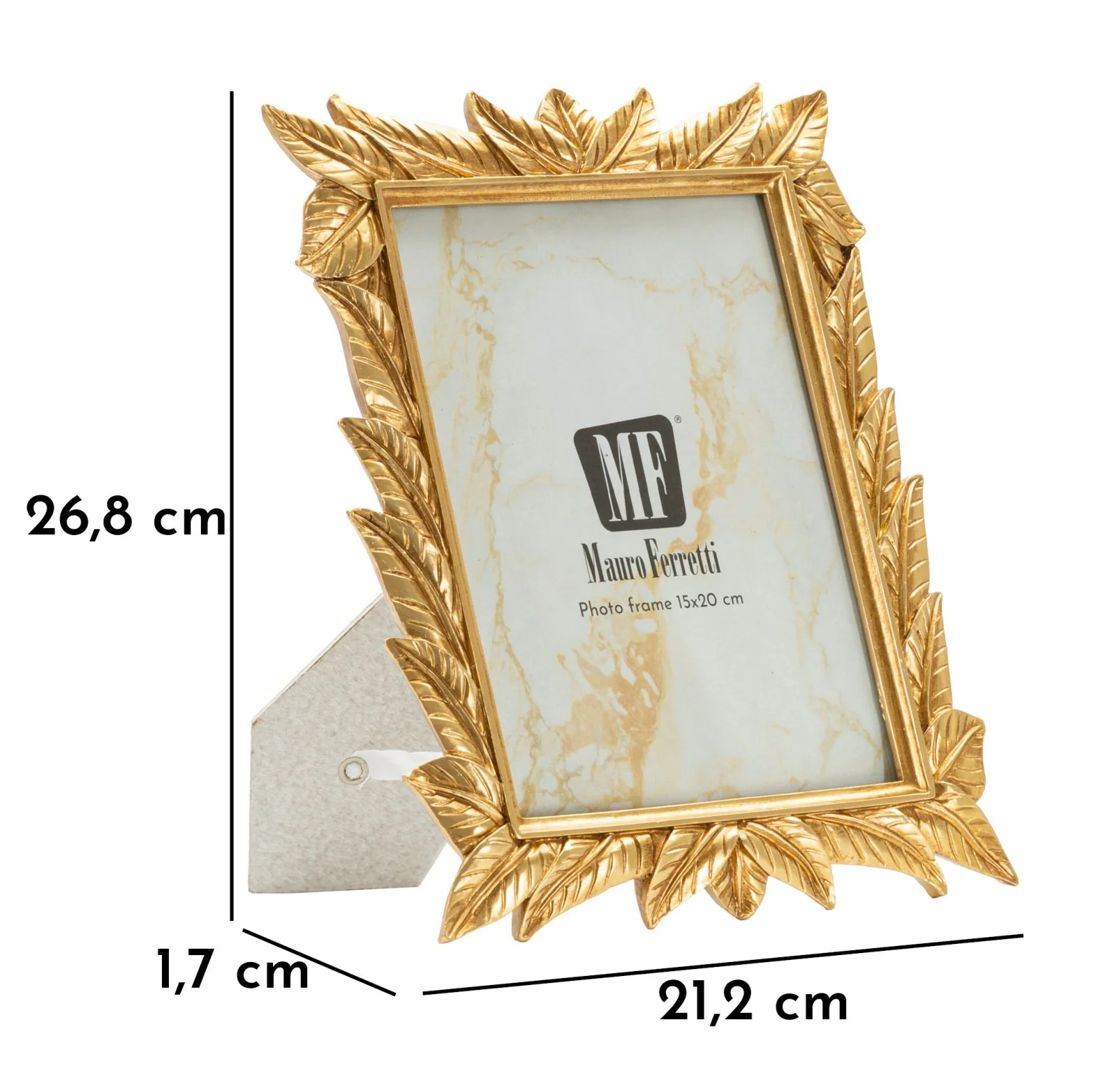 Cornice Laurel Cm 21,2X1,7X26,8 Misura Interna Cm 15X20 Elegante - Image 6