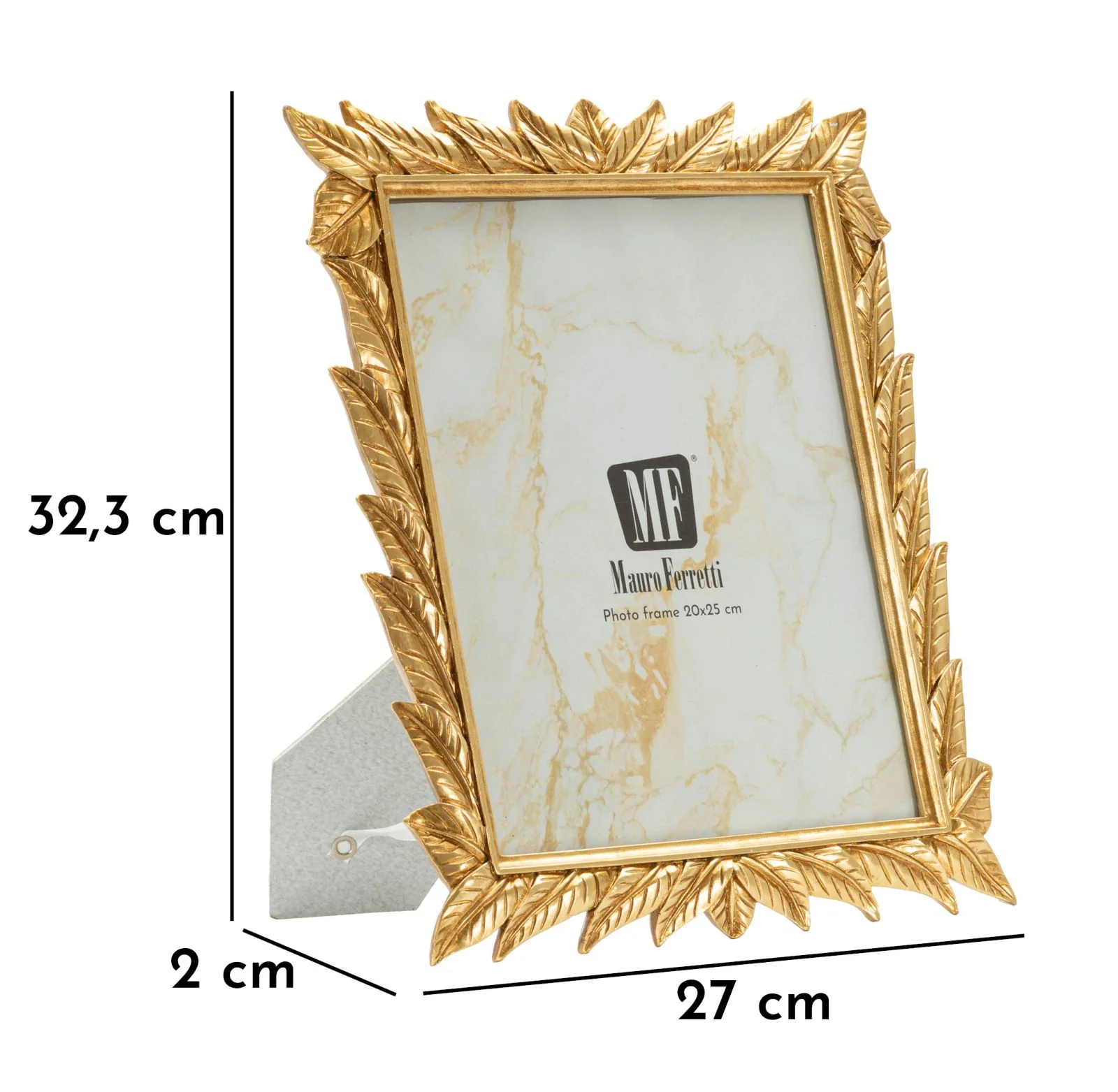 Cornice Laurel Cm 27X2X32,3 Misura Interna Cm 20X25 Elegante - Image 6