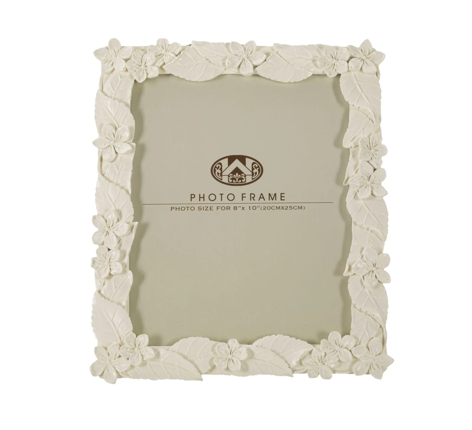 Cornice Elegante Foglia Crema 26x2x30,7 cm (Interna 20x25 cm) - Image 2