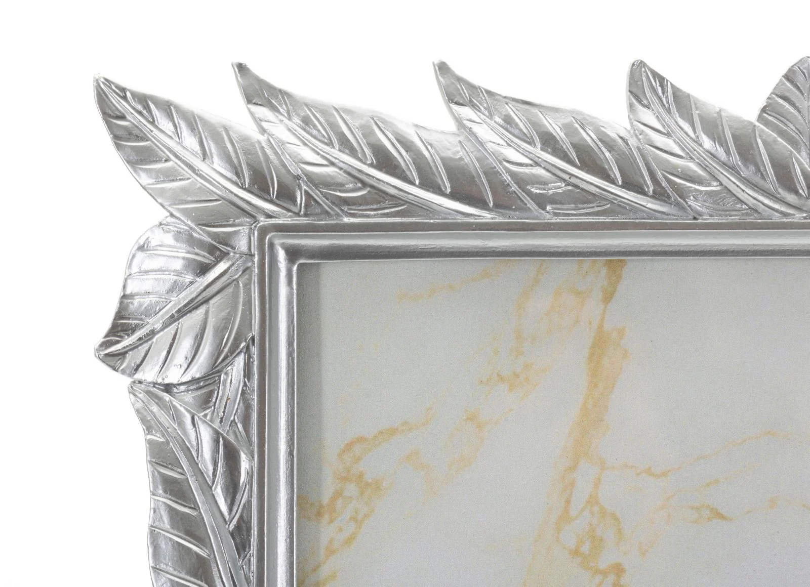 Cornice Leavy Silver Cm 27X2X32,3 Misura Interna Cm 20X25 - Image 3